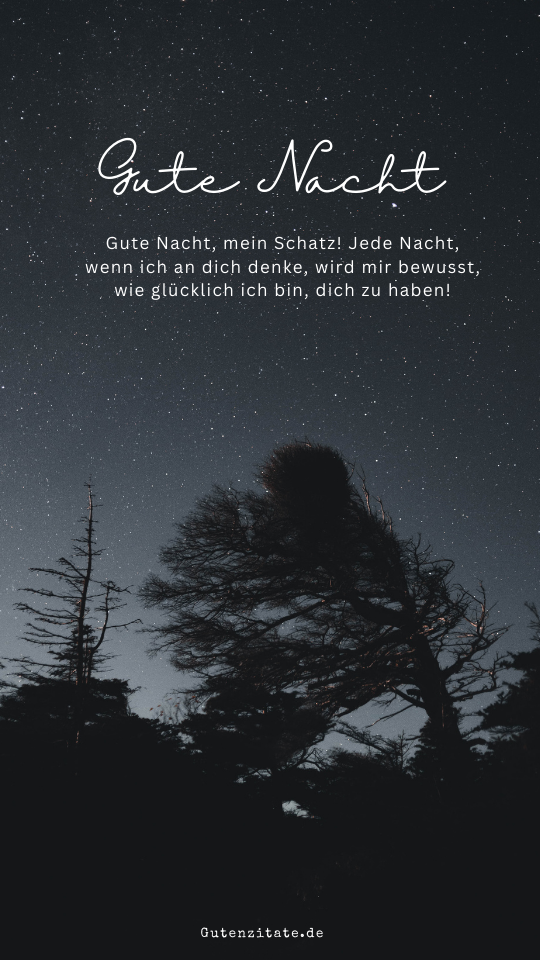 Gute Nacht Nachrichten