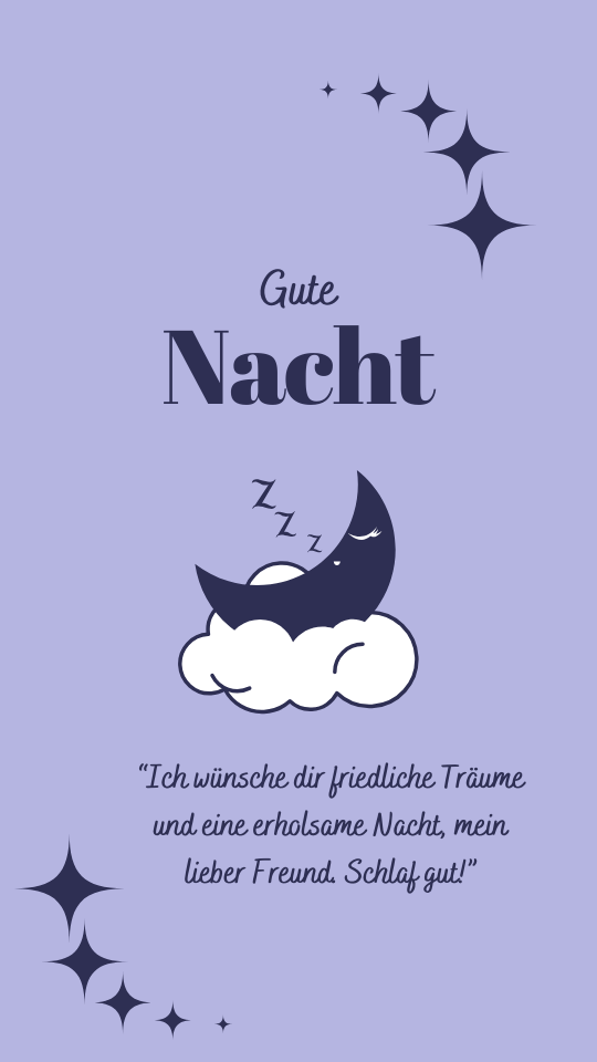 Gute Nacht Nachrichten